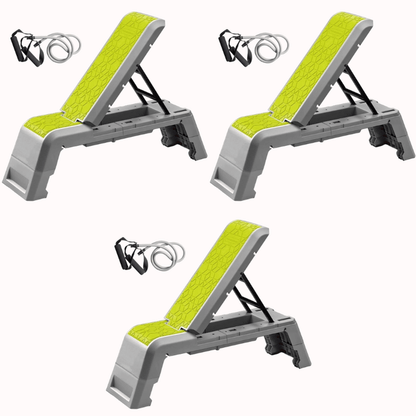 THE ALL-IN-ONE POWER DECK/WORKOUT BENCH