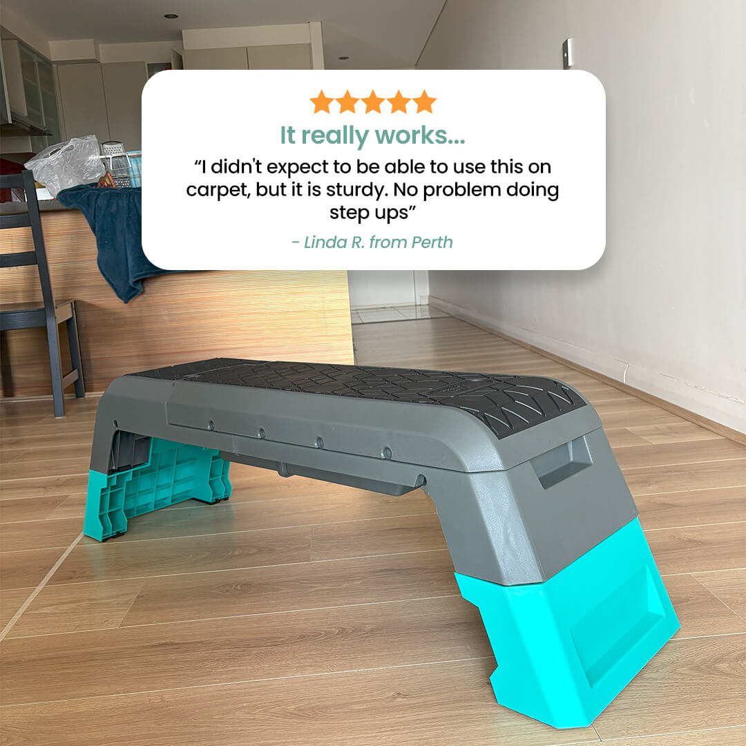 THE ALL-IN-ONE POWER DECK/WORKOUT BENCH